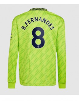 Manchester United Bruno Fernandes #8 Ausweichtrikot 2022-23 Langarm